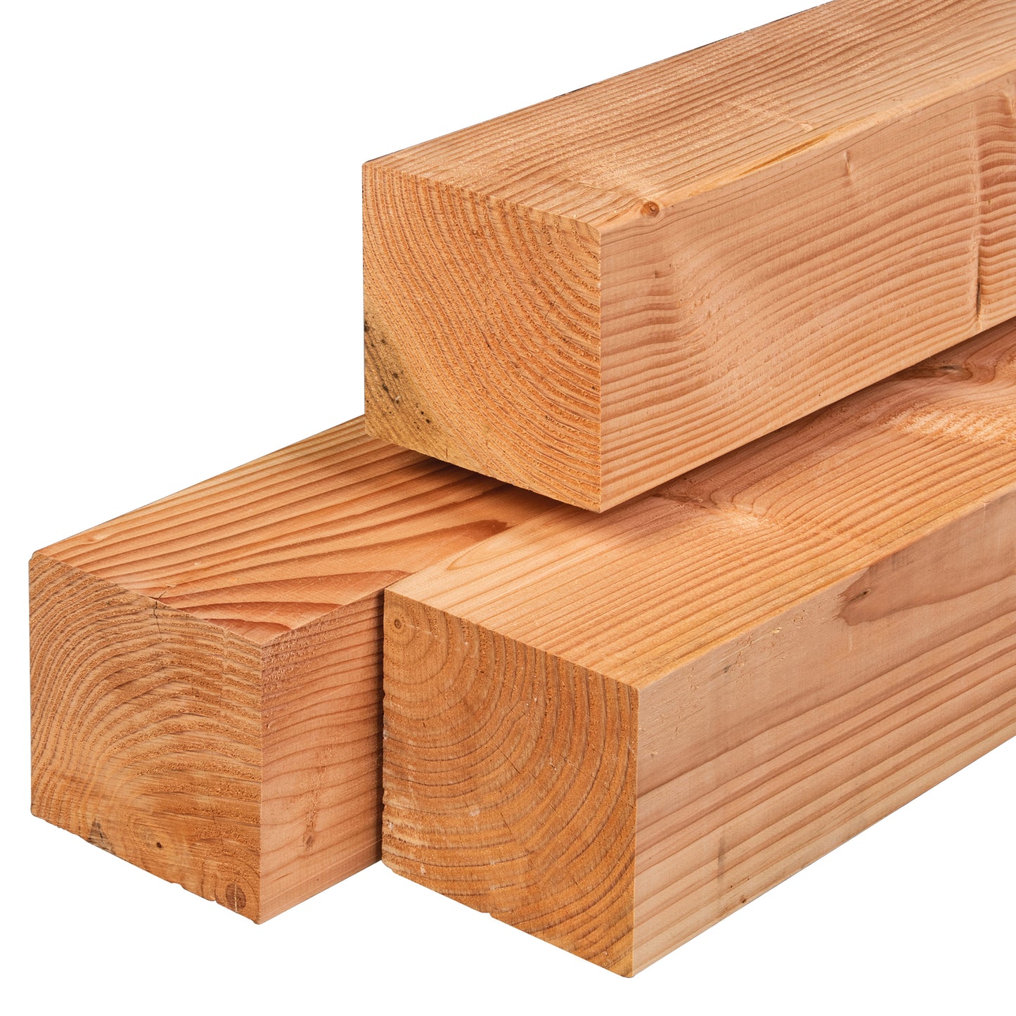 Douglas paal fijnbezaagd 12x12cm