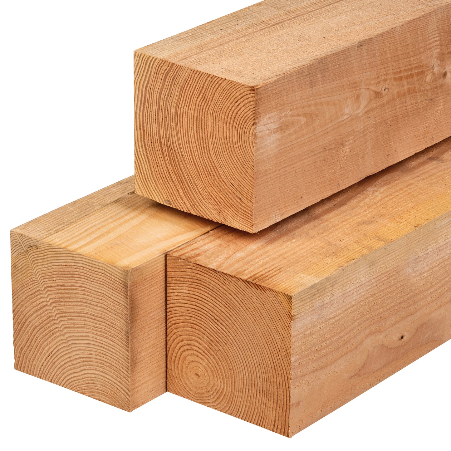 Douglas paal fijnbezaagd 20x20cm