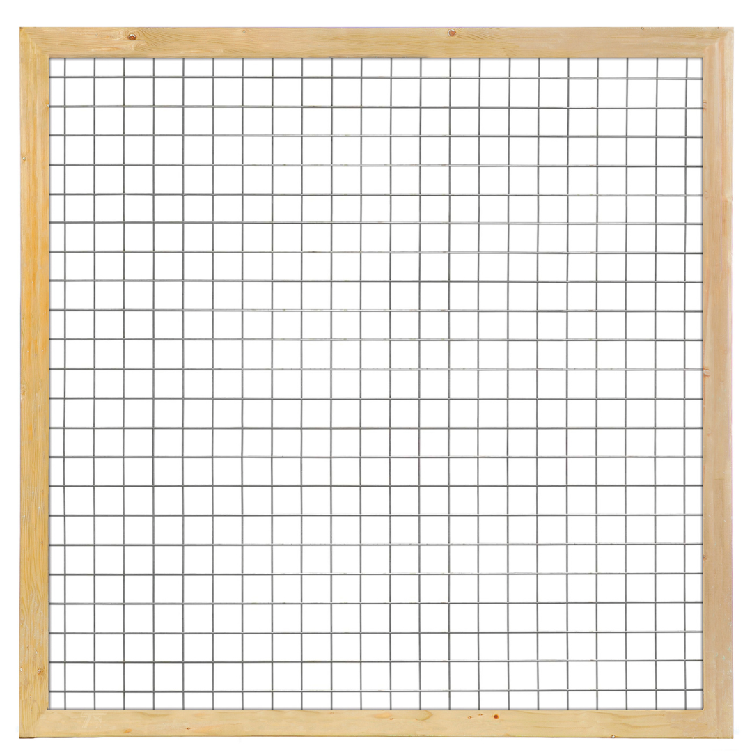 Gaaspaneel met Grenen rand