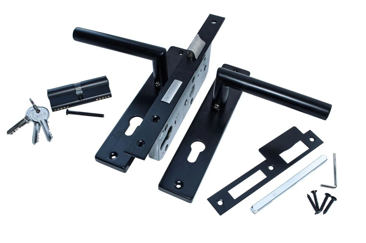 RVS Luxe deurbeslagset