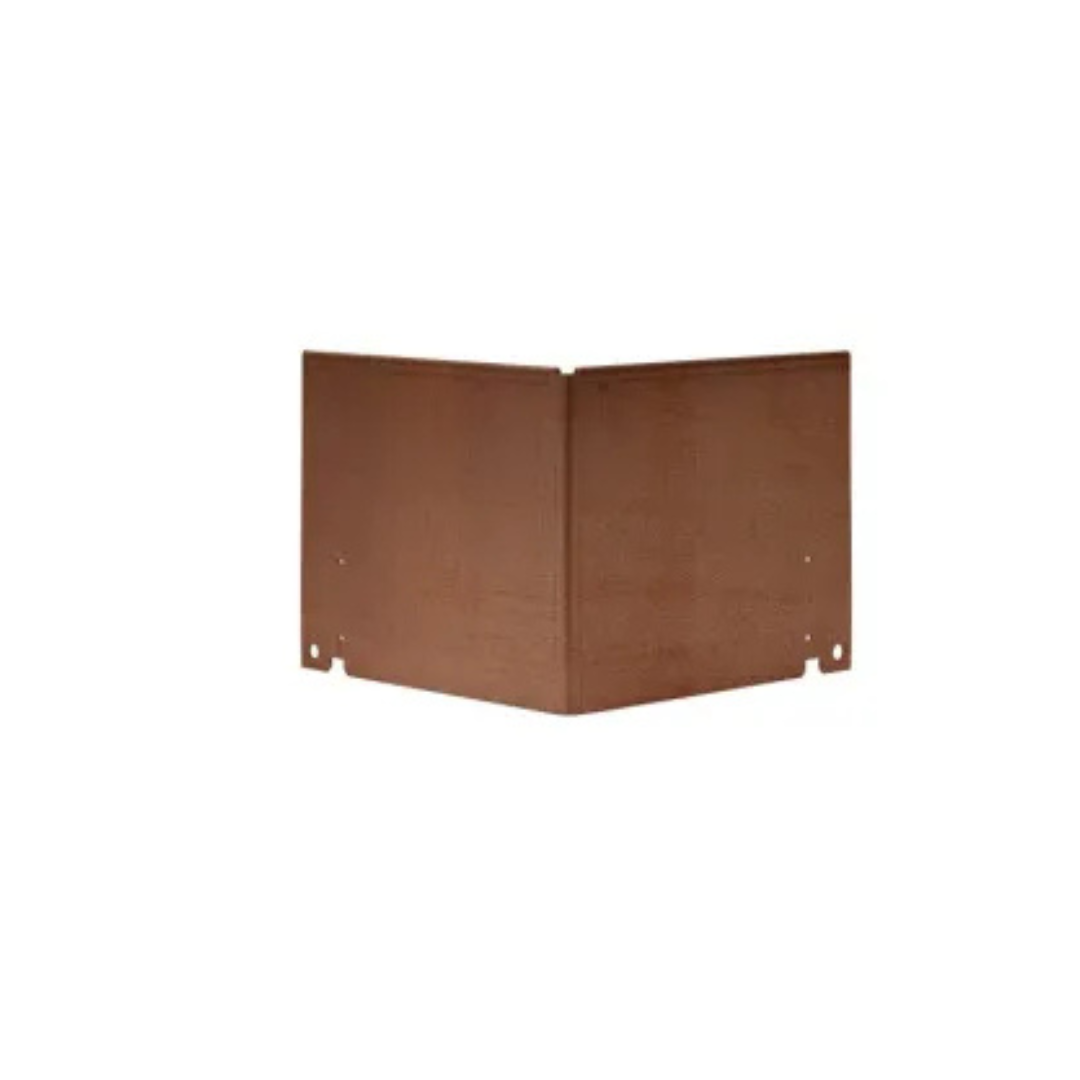 Kantopsluiting Single Flex Corten hoekstukken