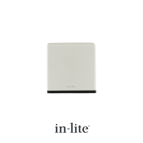 in-lite wall cubid white