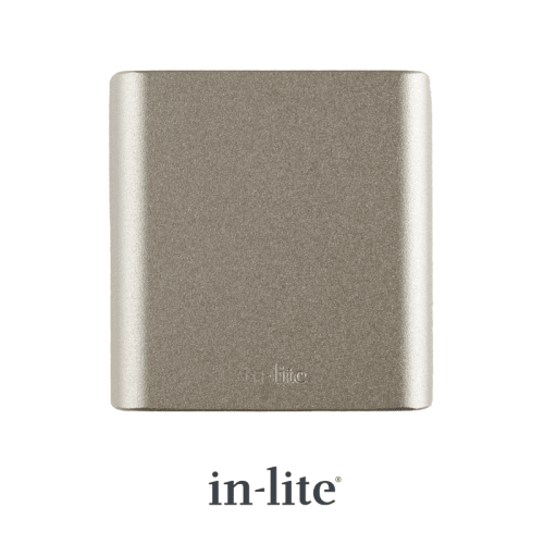in-lite wall 100-230v ace up-down rosé silver