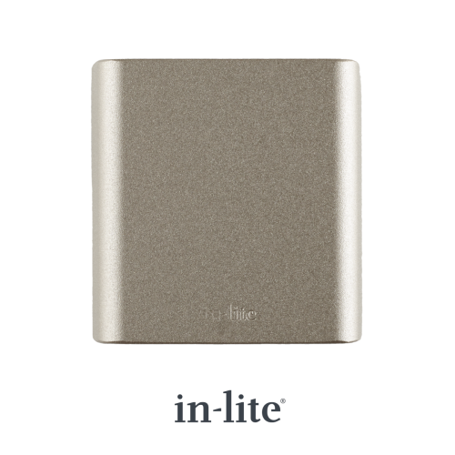 in-lite wall 100-230v ace down rosé silver