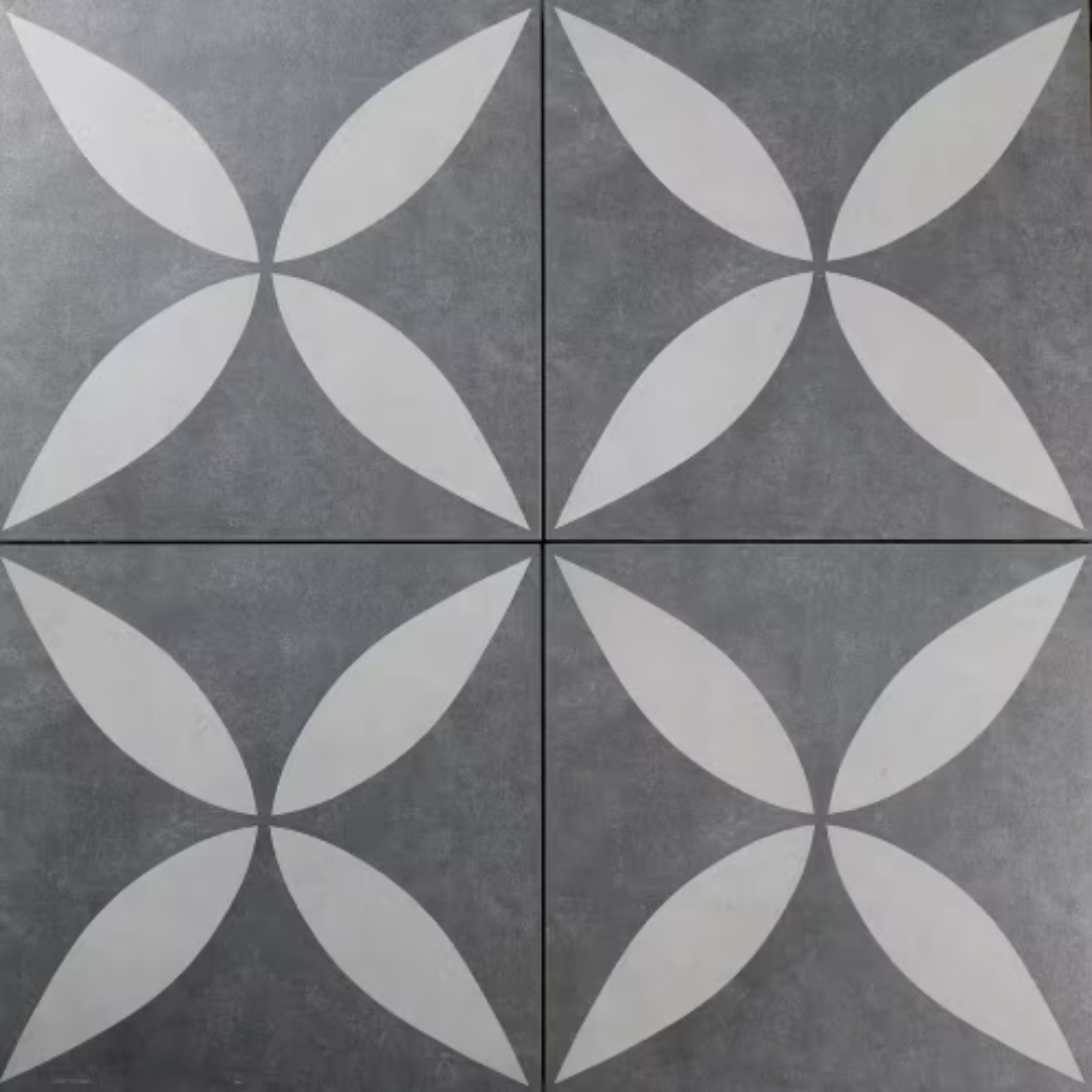 MBI GeoCeramica Ambiente Flower Antracite