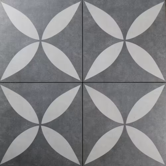 MBI GeoCeramica Ambiente Flower Antracite