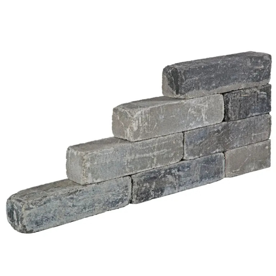 Muurblok Getrommeld Gothic