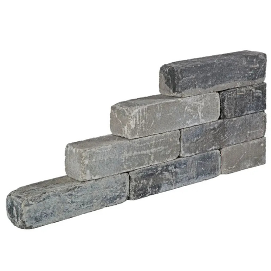 Muurblok Getrommeld Gothic