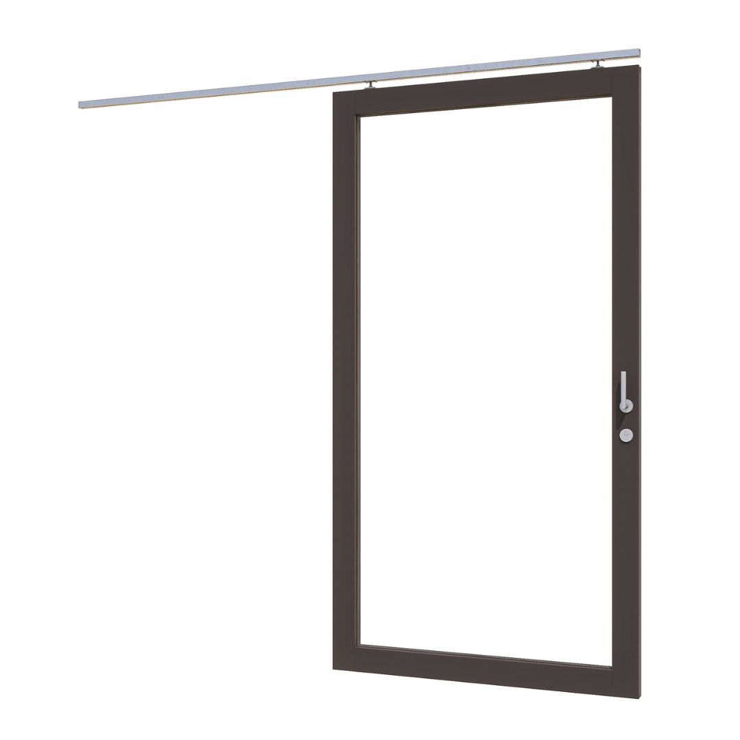 Steellook schuifdeur enkel