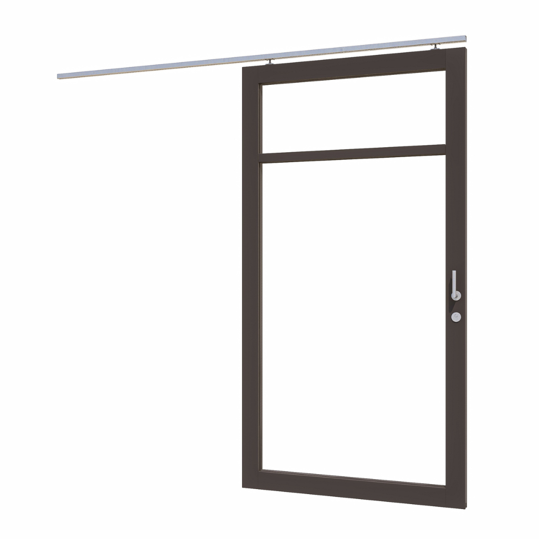Steellook schuifdeur enkel