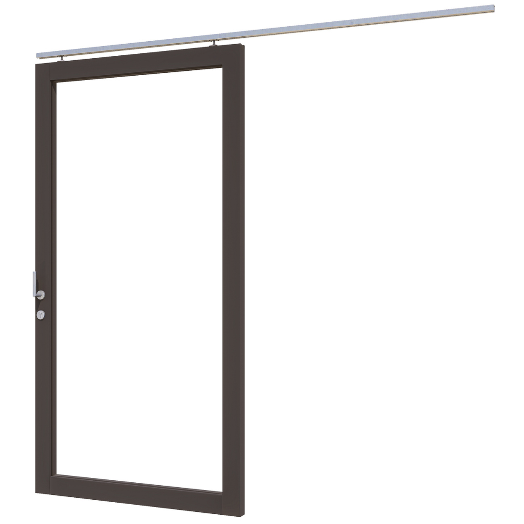 Steellook schuifdeur enkel