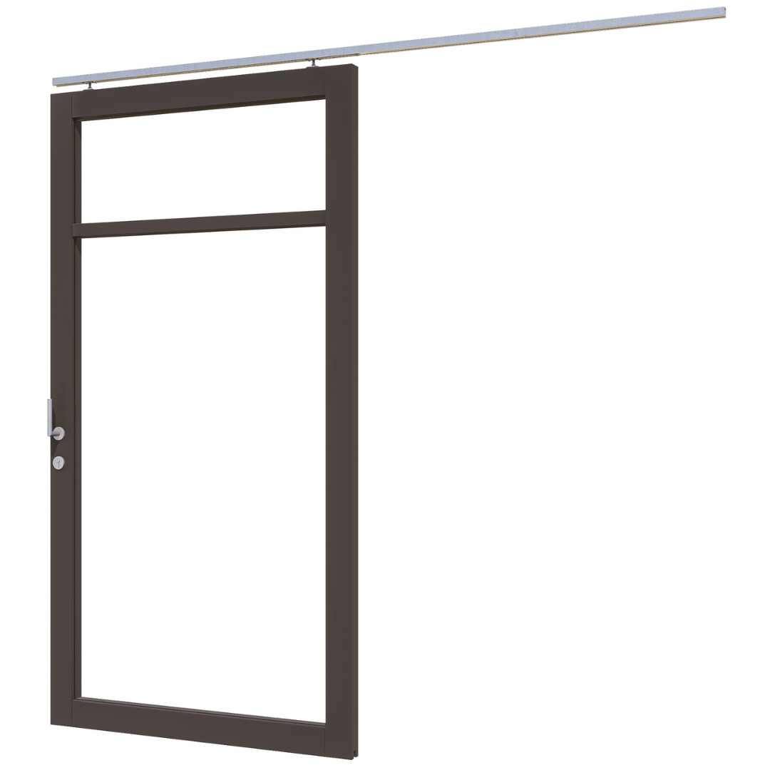 Steellook schuifdeur enkel