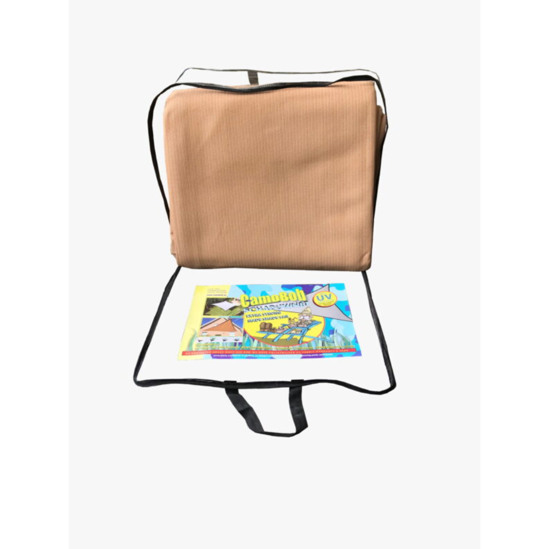 Schaduwdoek 3 hoek incl. bevestigingset