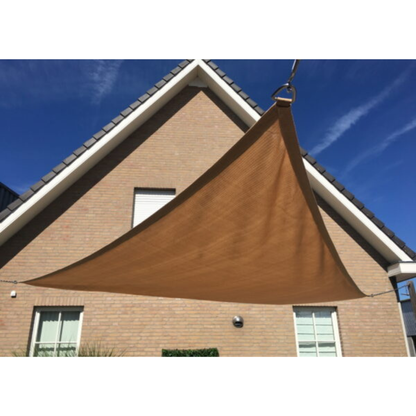Schaduwdoek 3 hoek incl. bevestigingset